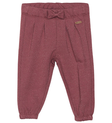 Minymo Sweatpants - Roan Rouge m. Glimmer ( Kollektionsmodel)