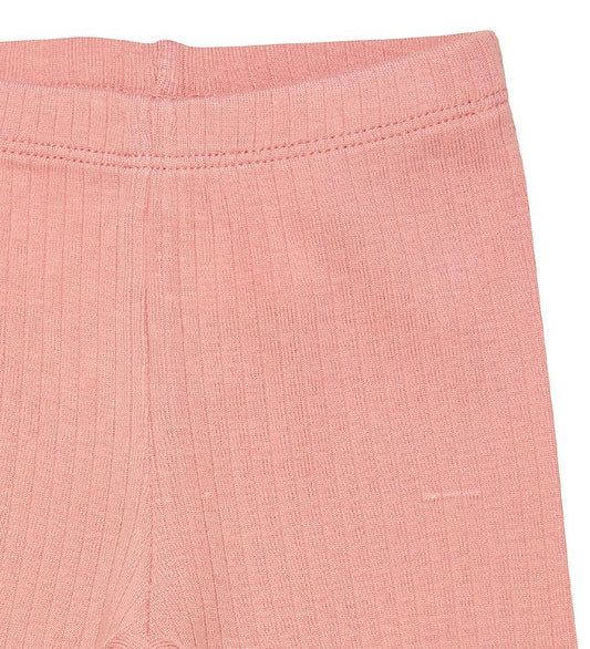 Fixoni Leggings -Rib- Peach beige